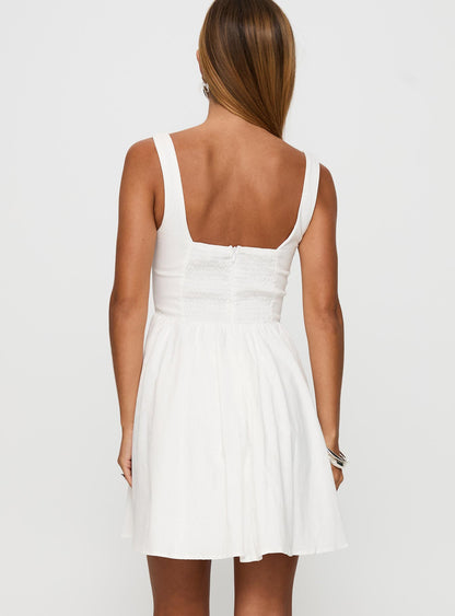 Martie Mini Dress White