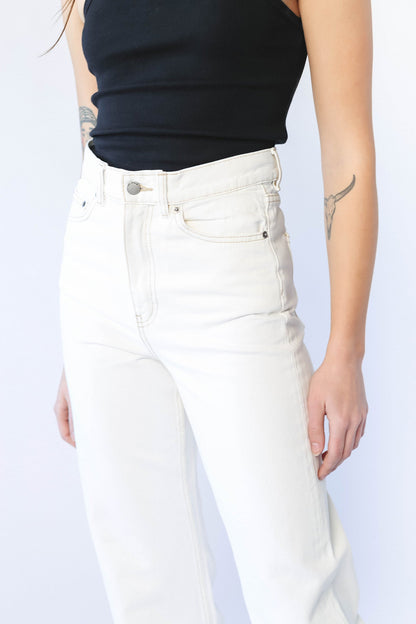 DR DENIM Echo Jeans Light Ecru