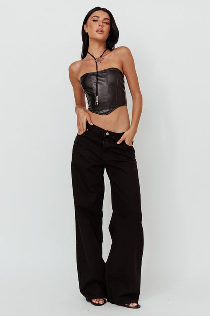 DR DENIM Hill Low Jeans Black