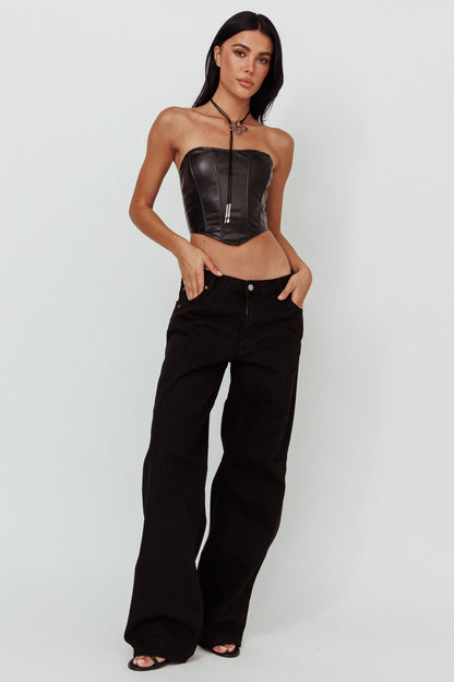 DR DENIM Hill Low Jeans Black