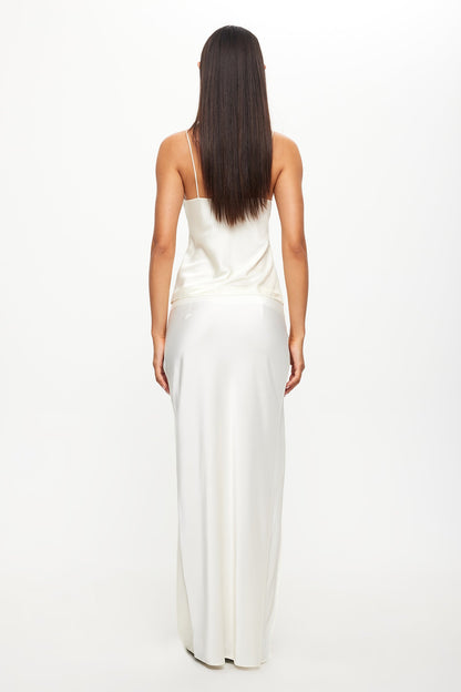 LIONESS Mariah Maxi Skirt Cornsilk